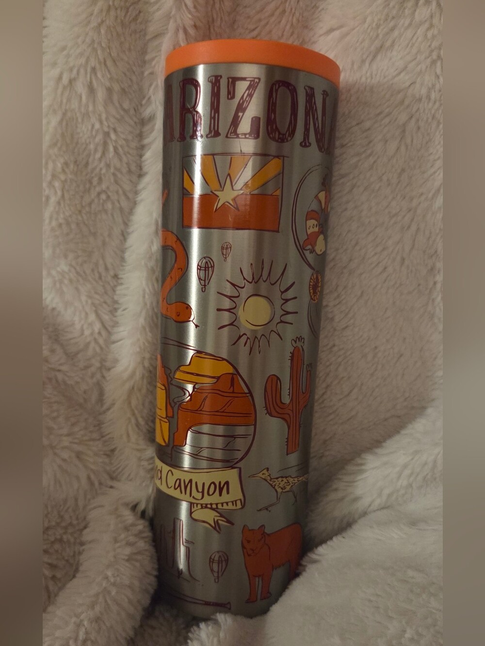 Starbucks Collectible Arizona 16 Oz. Stainless Travel Tumbler